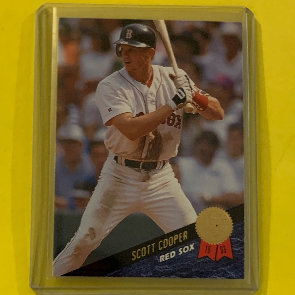 Scott Cooper #175 1993 Leaf Baseball Trading Card